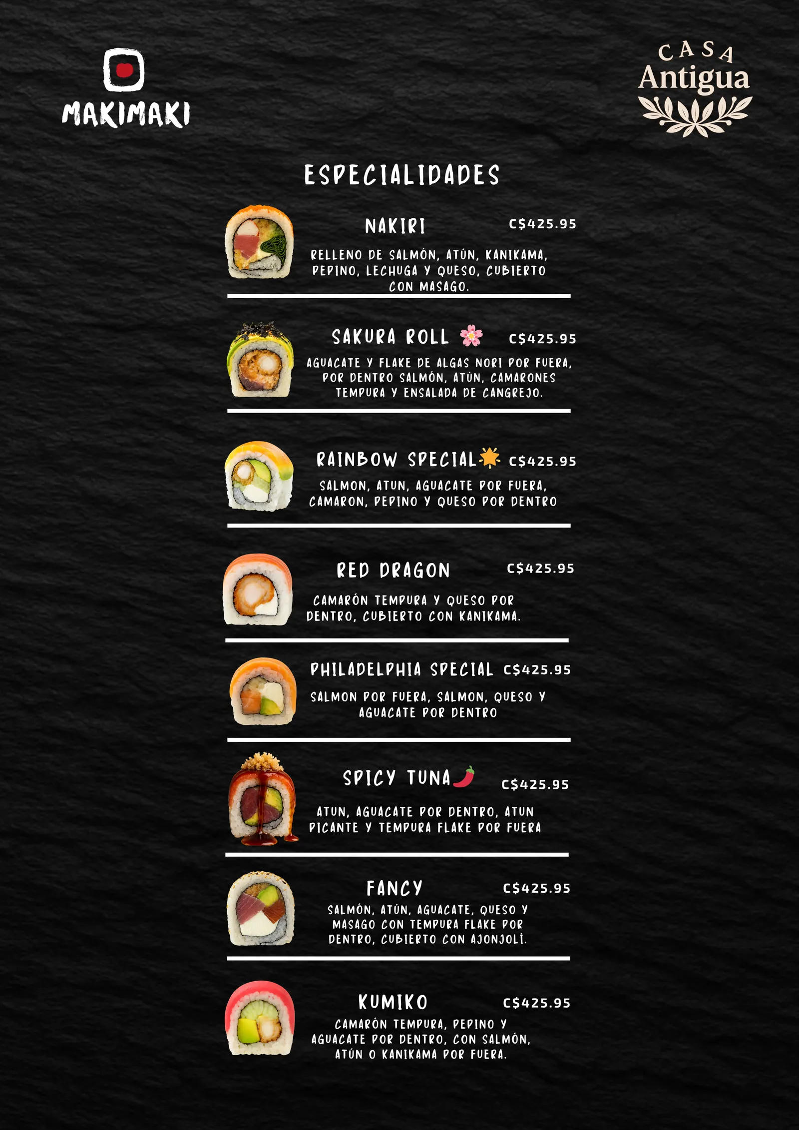 Maki Maki — Rolls Especialidades